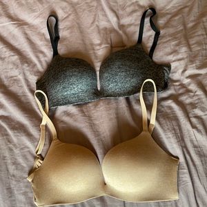 Two 30D push-up bras! B. Tempt’d
